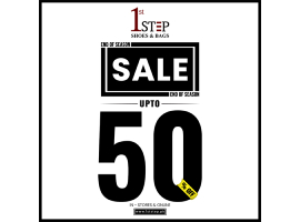 1st Step Shoes & Bags End Of Season Sale UPTO 50% OFF